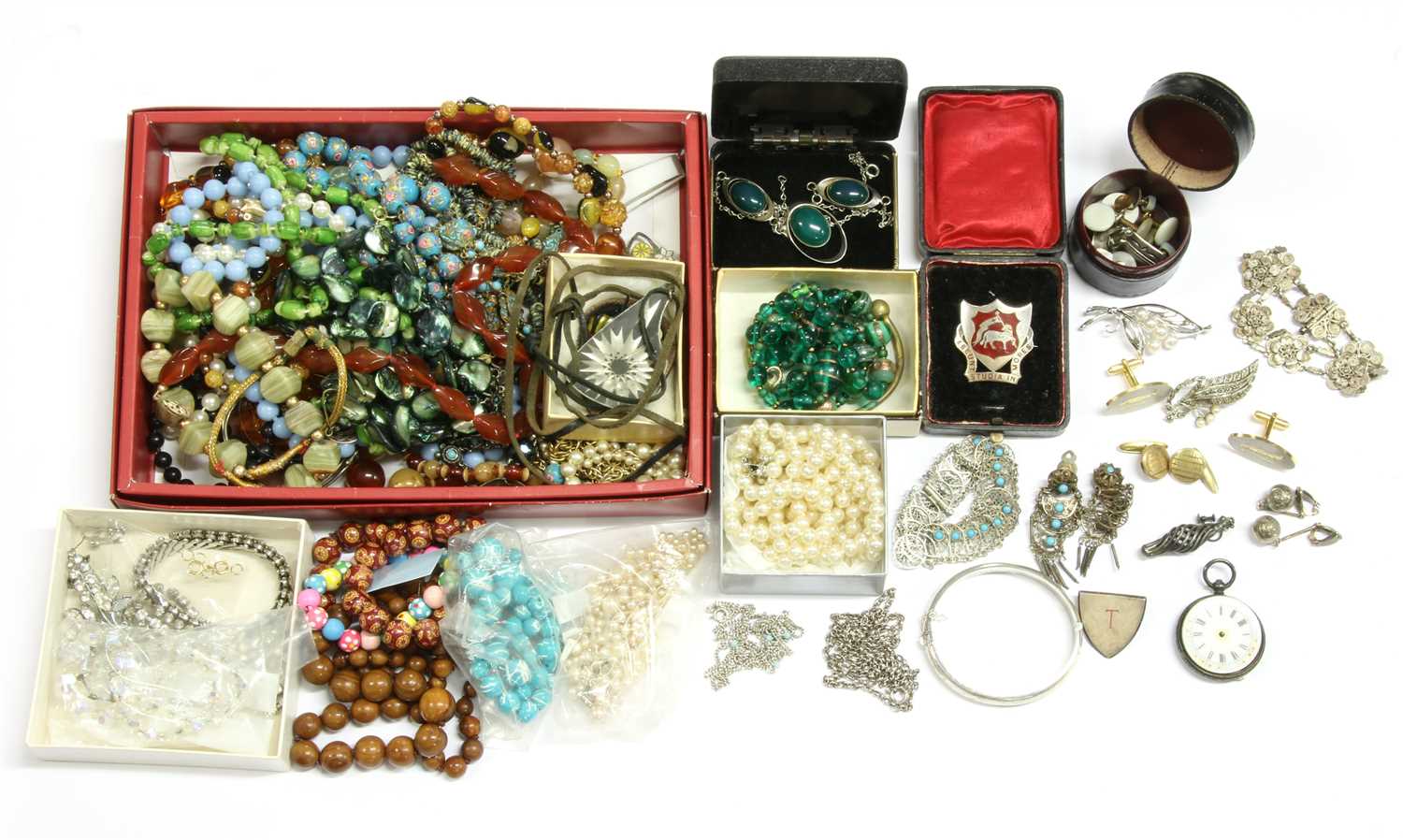 A large quantity of costume jewellery - Image 2 of 3