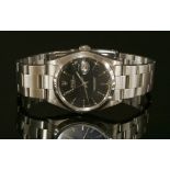 A gentlemen's stainless steel Rolex Oyster Perpetual Date 1500