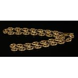 A hollow gold Gucci chain