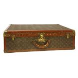 An early 20th century Louis Vuitton suitcase