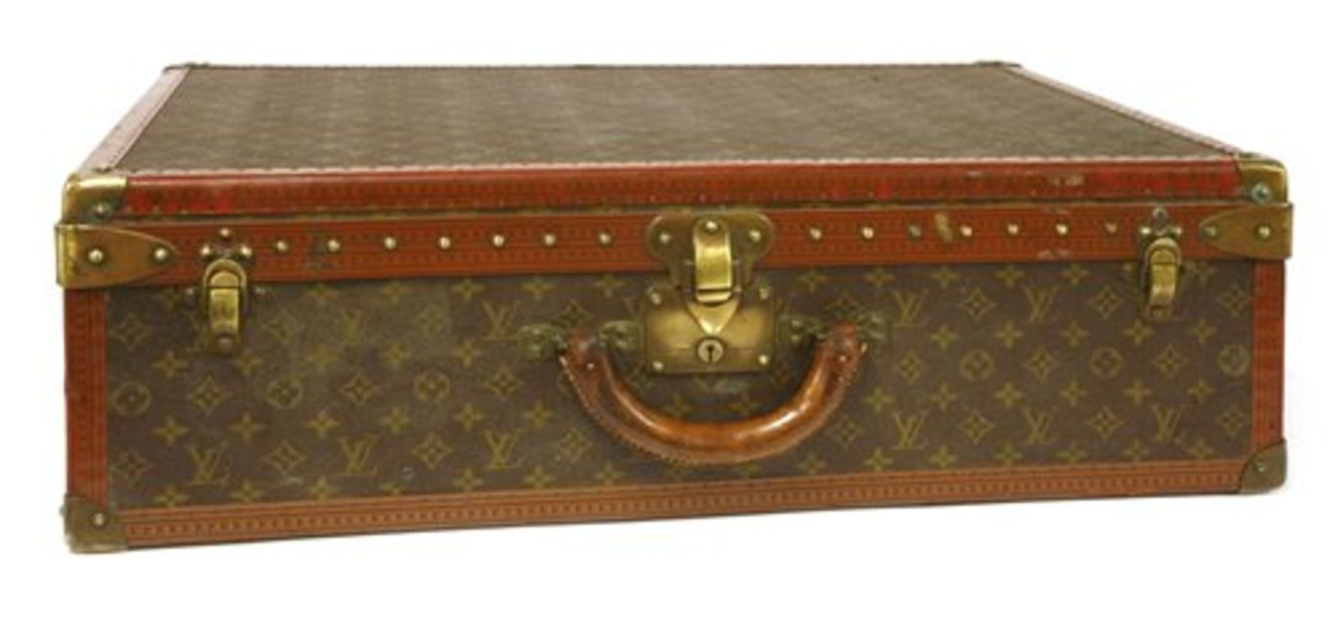 An early 20th century Louis Vuitton suitcase