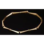 An 18ct gold necklace, c.2000,
