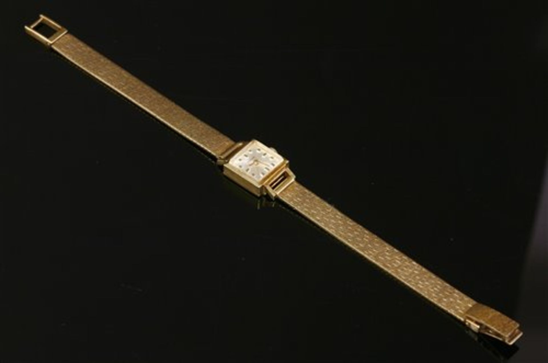 A ladies' gold Certina mechanical watch