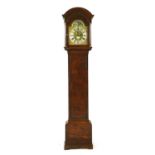 A George III walnut longcase clock,
