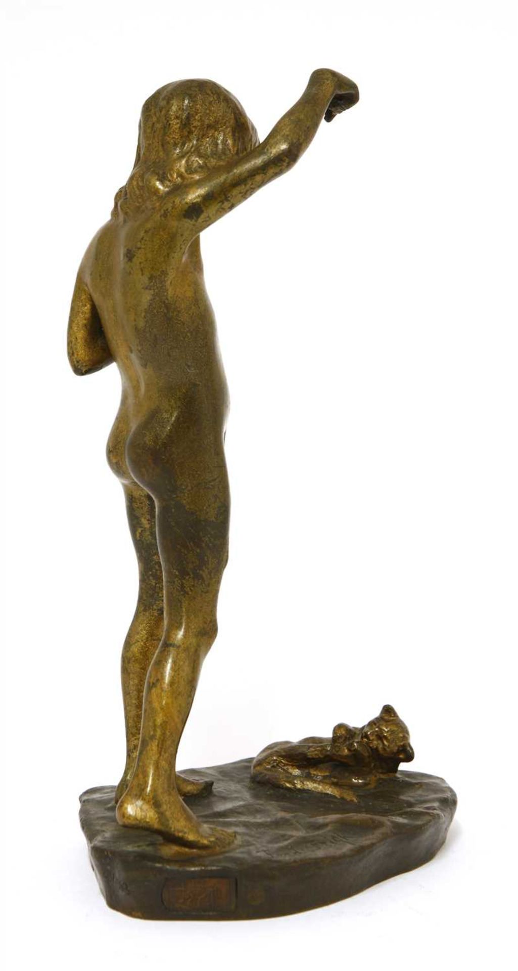 An Art Deco gilt bronze figure - Image 2 of 3