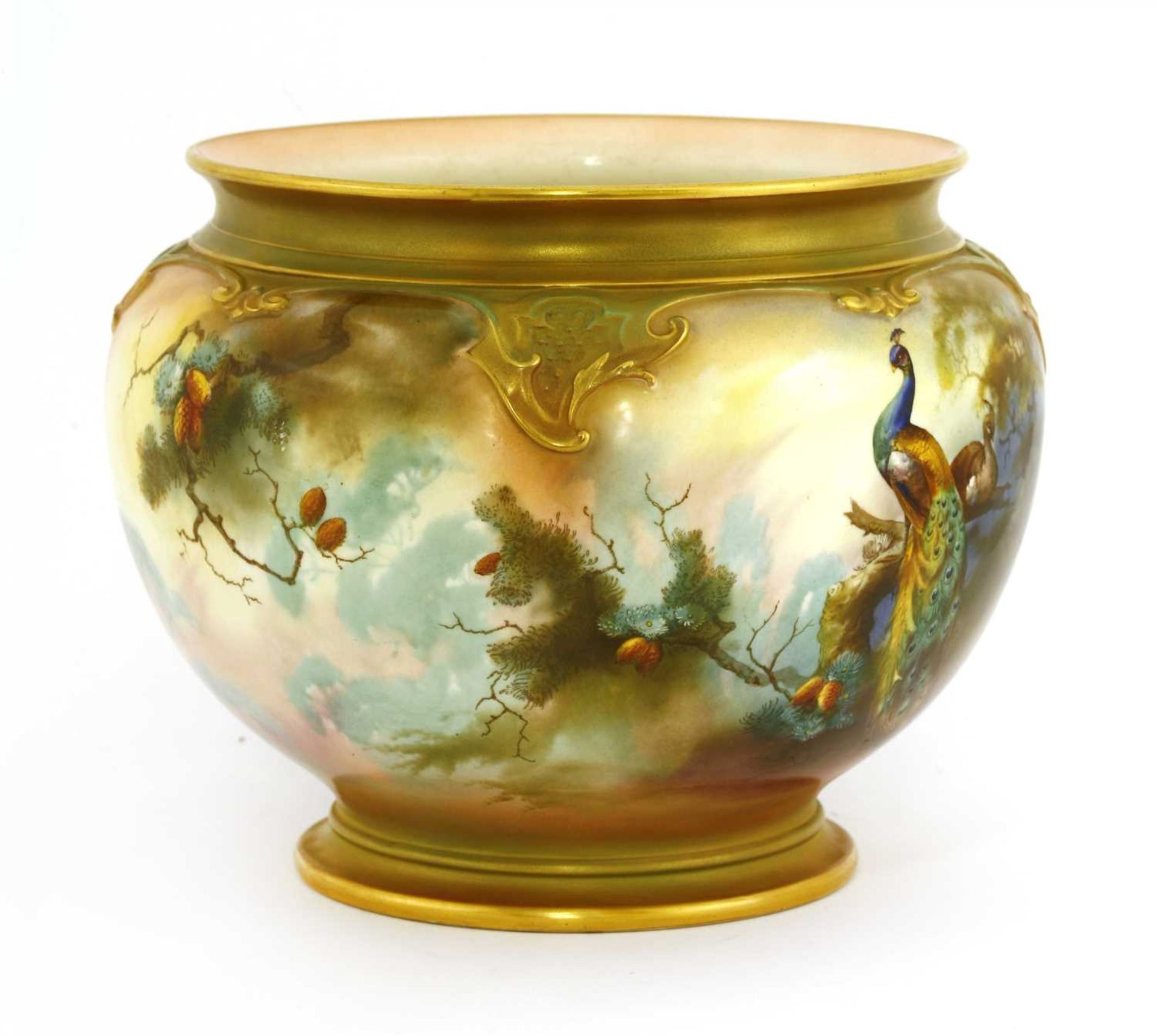 A Royal Worcester jardinière - Image 2 of 3