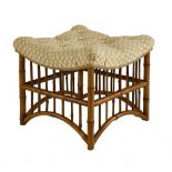 A bamboo stool