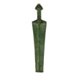 Antiquities: a bronze sword,