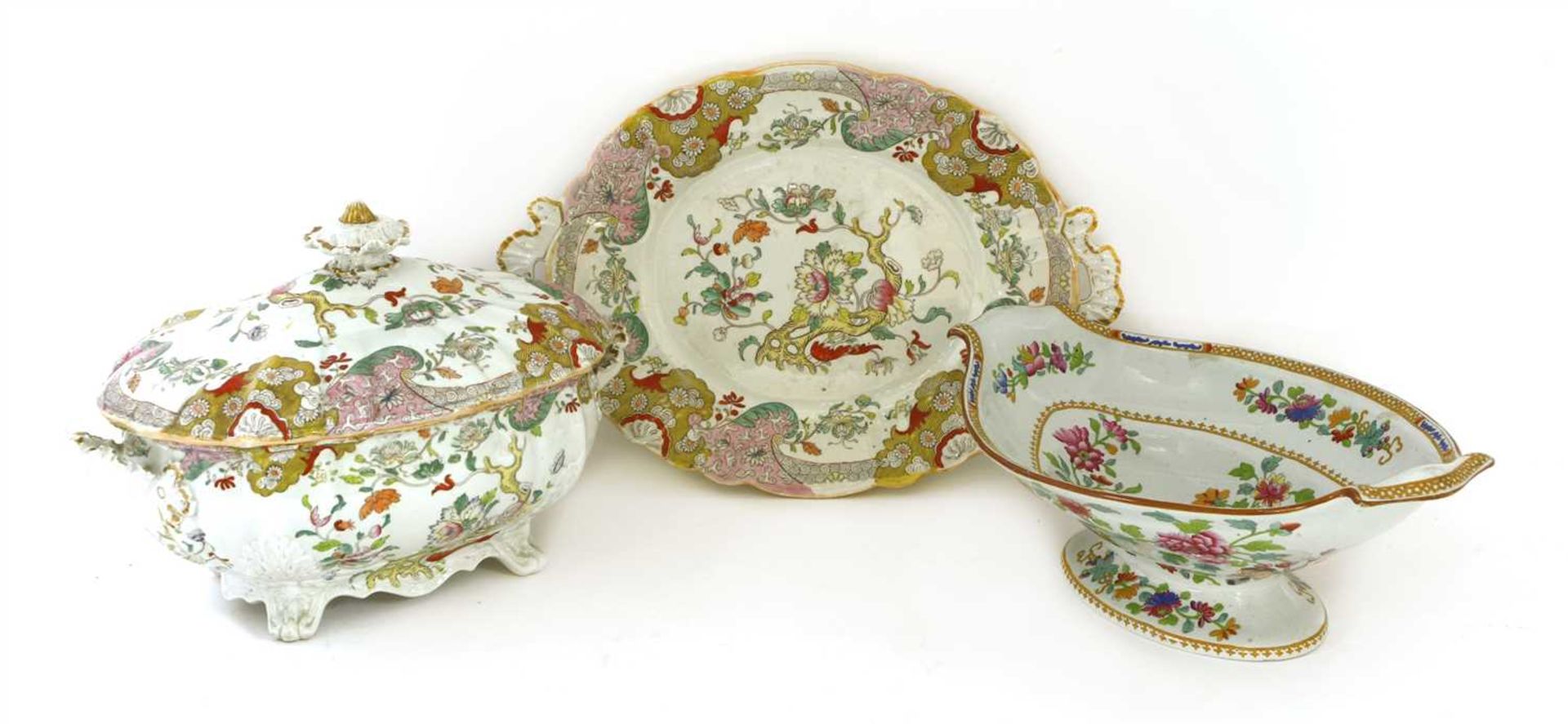 A Mason's ironstone oval soup tureen