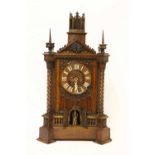 A Johann Baptist Beha '931' monk and cuckoo clock