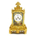 A French ormolu mantel clock