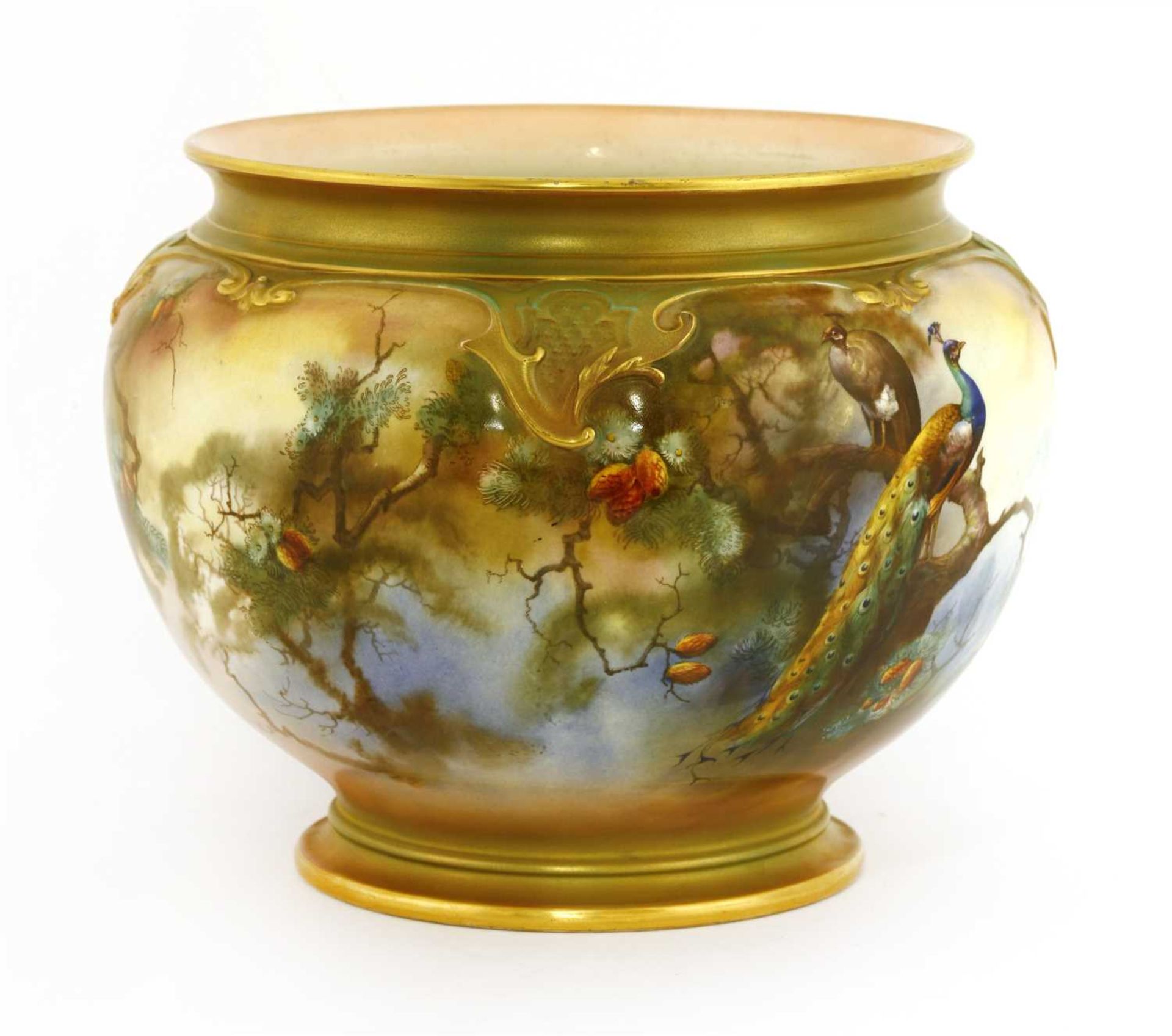 A Royal Worcester jardinière