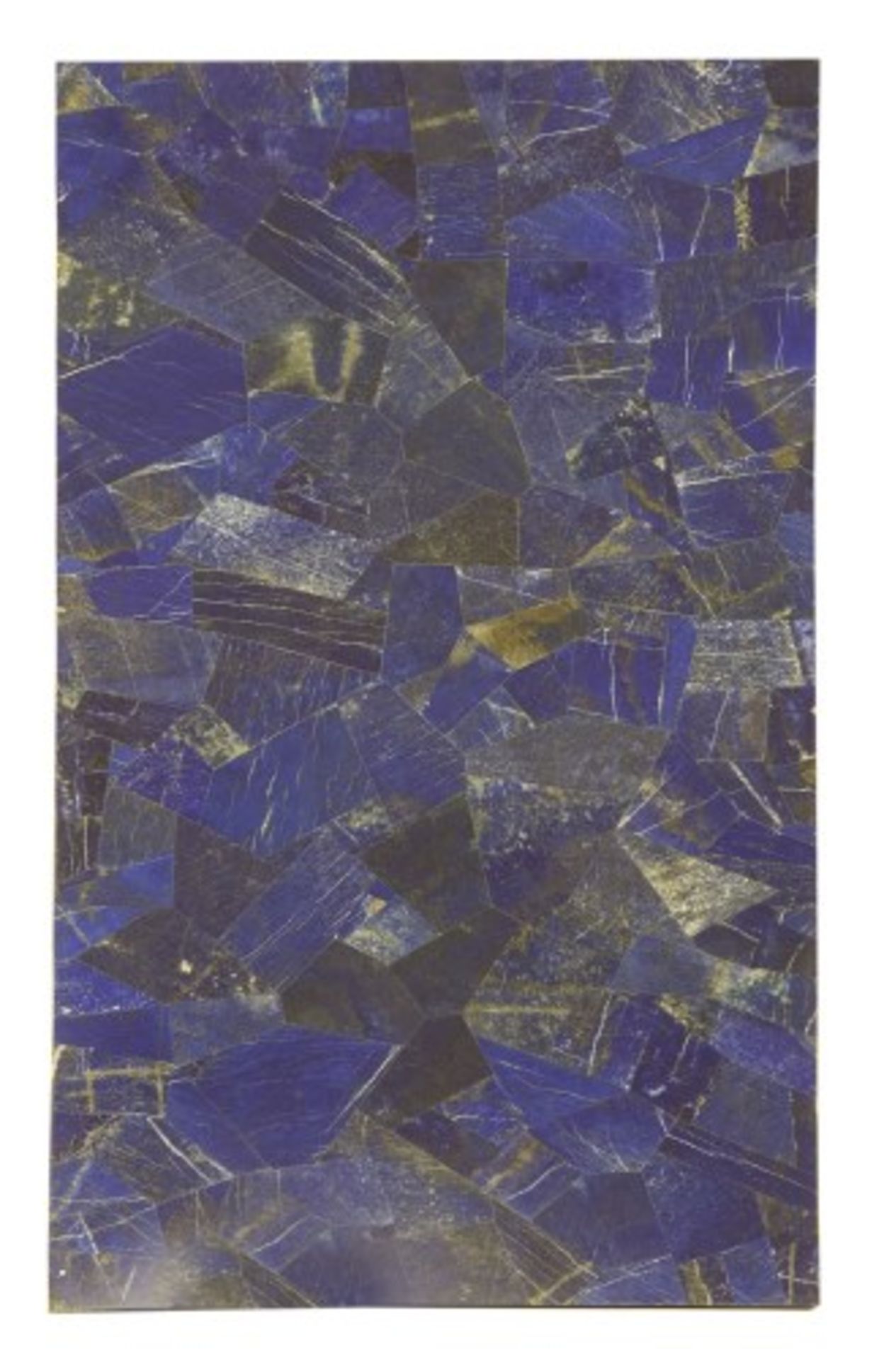 A lapis lazuli table top,