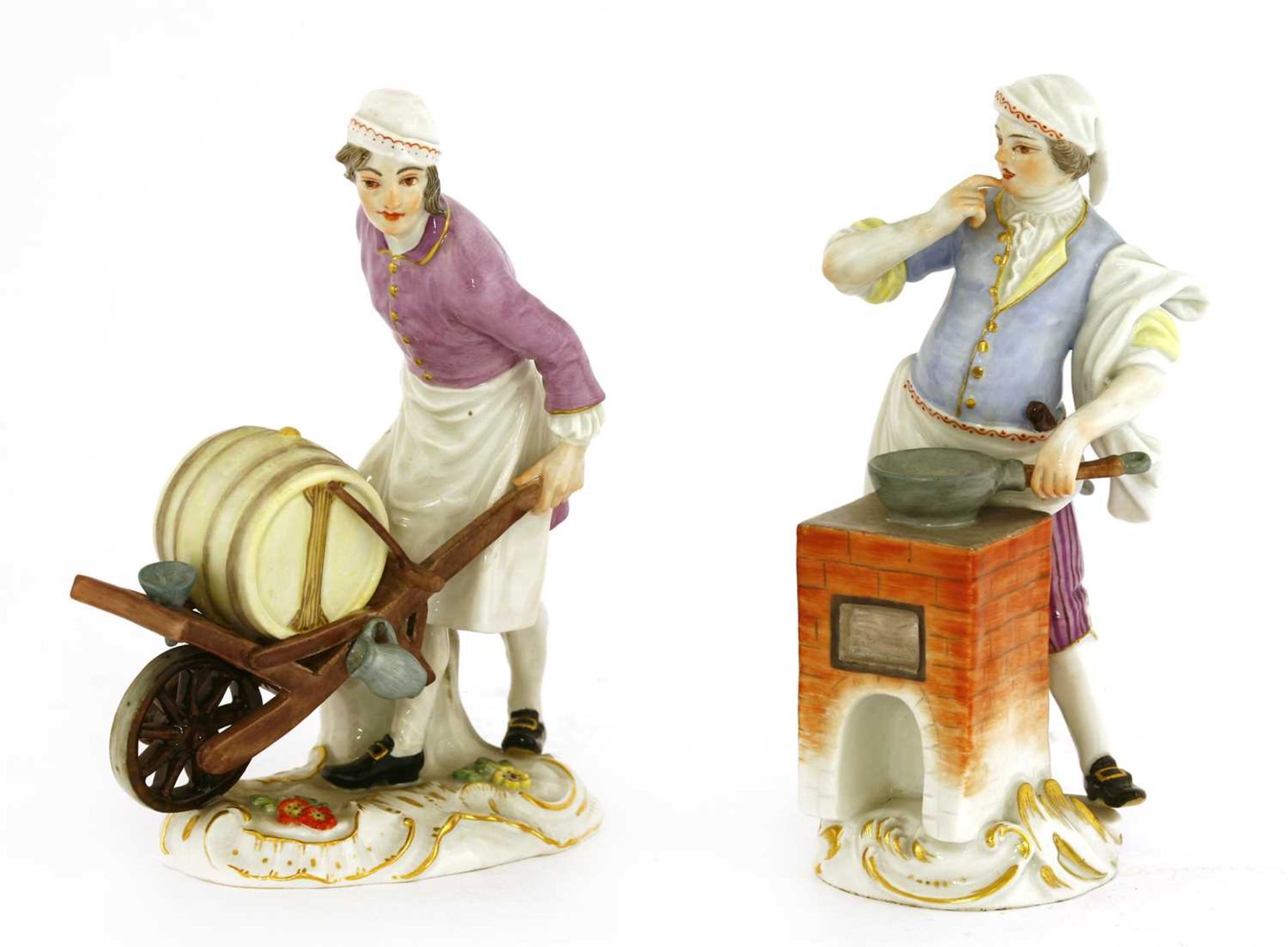 A Meissen porcelain figure,