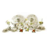 An Herend porcelain 'Rothschild Bird' pattern part tea, coffee and dinner service,