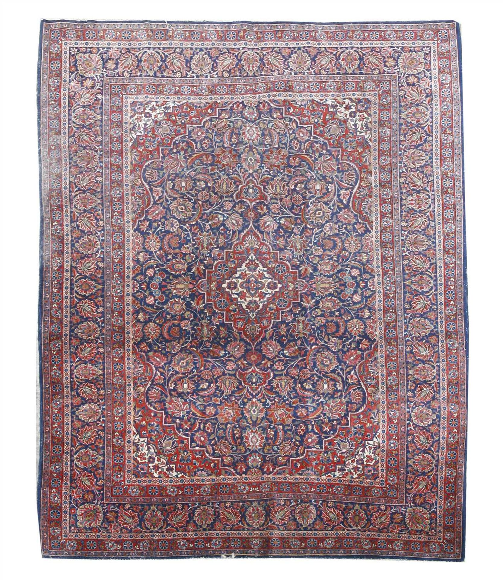 A Kashan carpet,