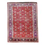 A large Tabriz carpet,