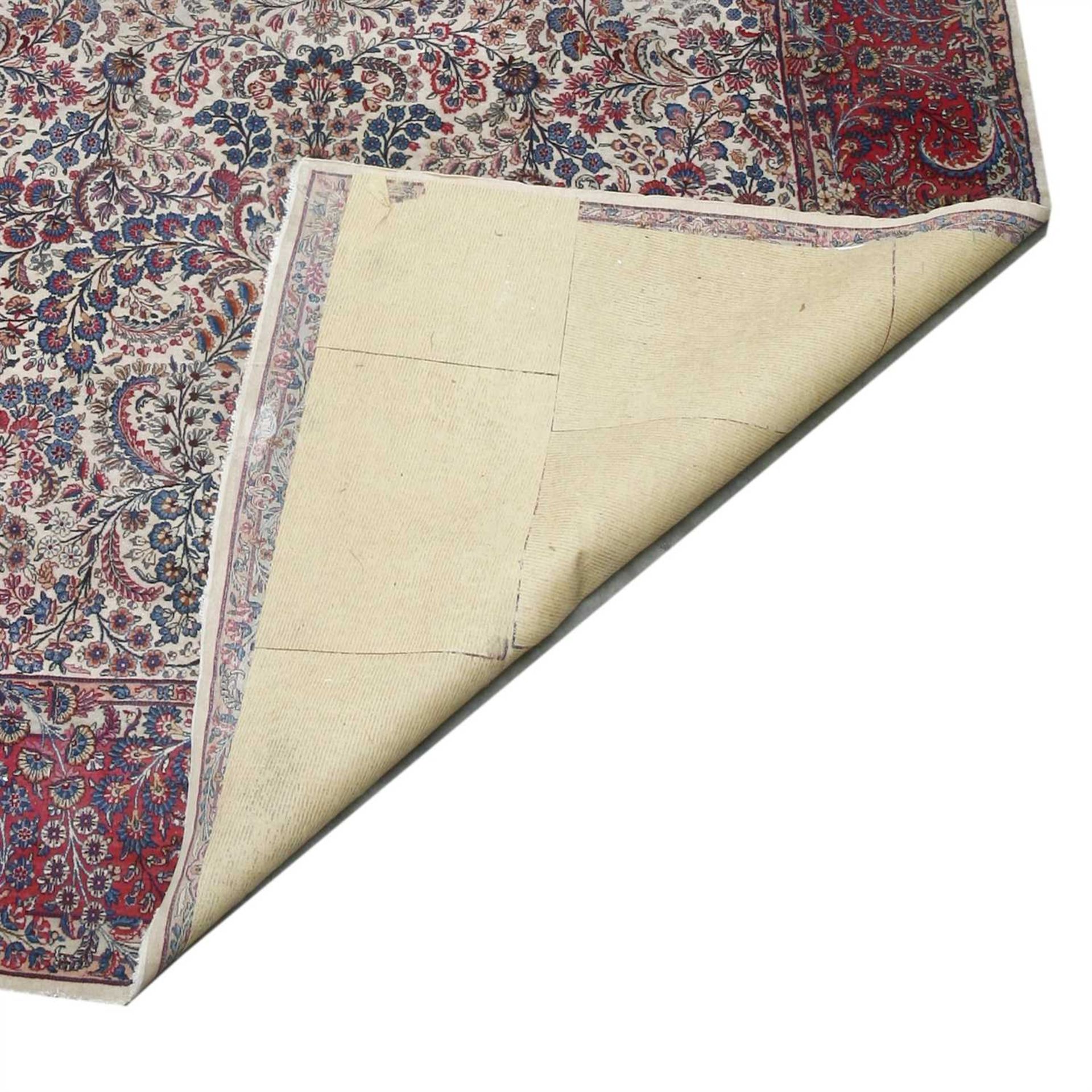 A Kirman carpet, - Image 2 of 2