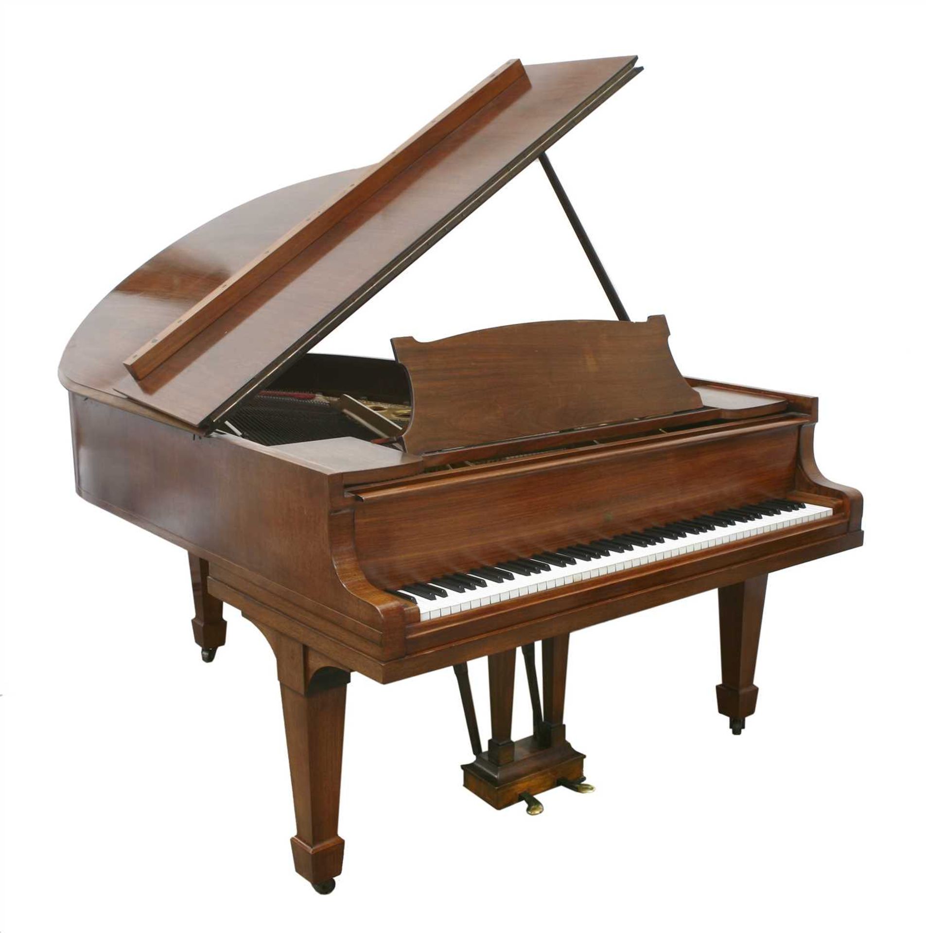 A Steinway mahogany 'Model O Boudoir' grand piano,