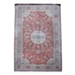 A large Tabriz carpet,