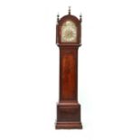A George III mahogany eight-day longcase clock,