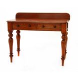 A Victorian mahogany side table,