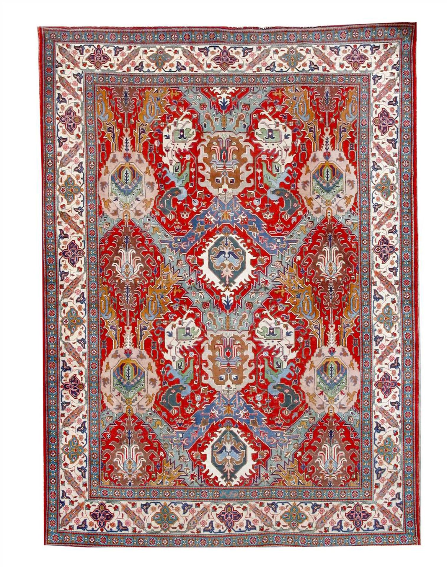 A Tabriz carpet,