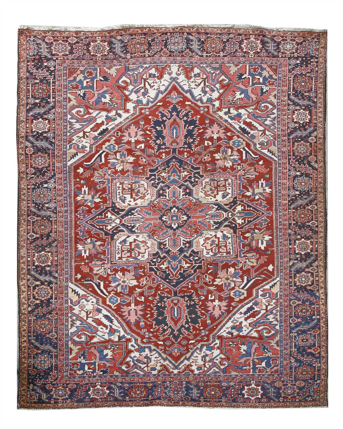 An Heriz carpet,