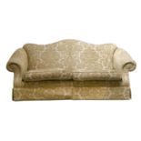 A modern three-seater settee,