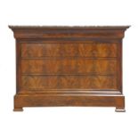 A Louis Philippe mahogany commode,