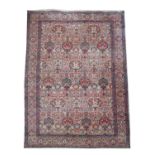 A Kirman carpet,