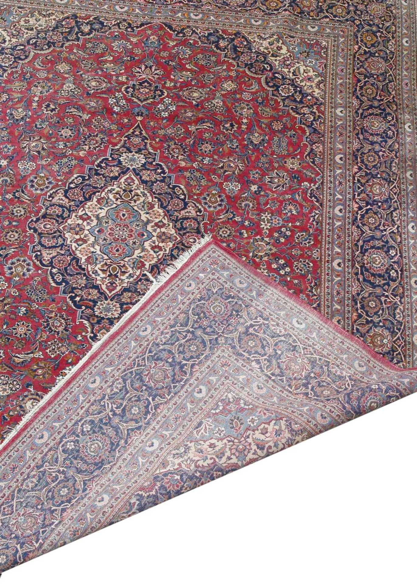 A Kashan carpet, - Image 2 of 2