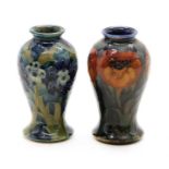 Two Moorcroft vases,