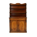 A Victorian mahogany chiffonier,