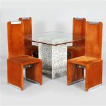 A dining table,