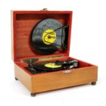 A Thorens boxed miniature record player,