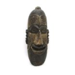 A Sepik river (Papua New Guinea) carved wood mask,