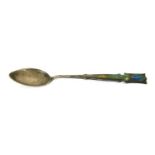 An early 20th century Liberty & Co Cymric silver teaspoon