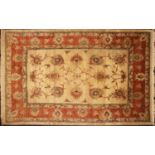 An Agra woolen carpet,