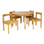 Four Carimate dining chairs,