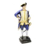 A Royal Worcester porcelain figure,