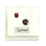 Two unmounted spinels