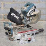 An Erbauer electric circular saw