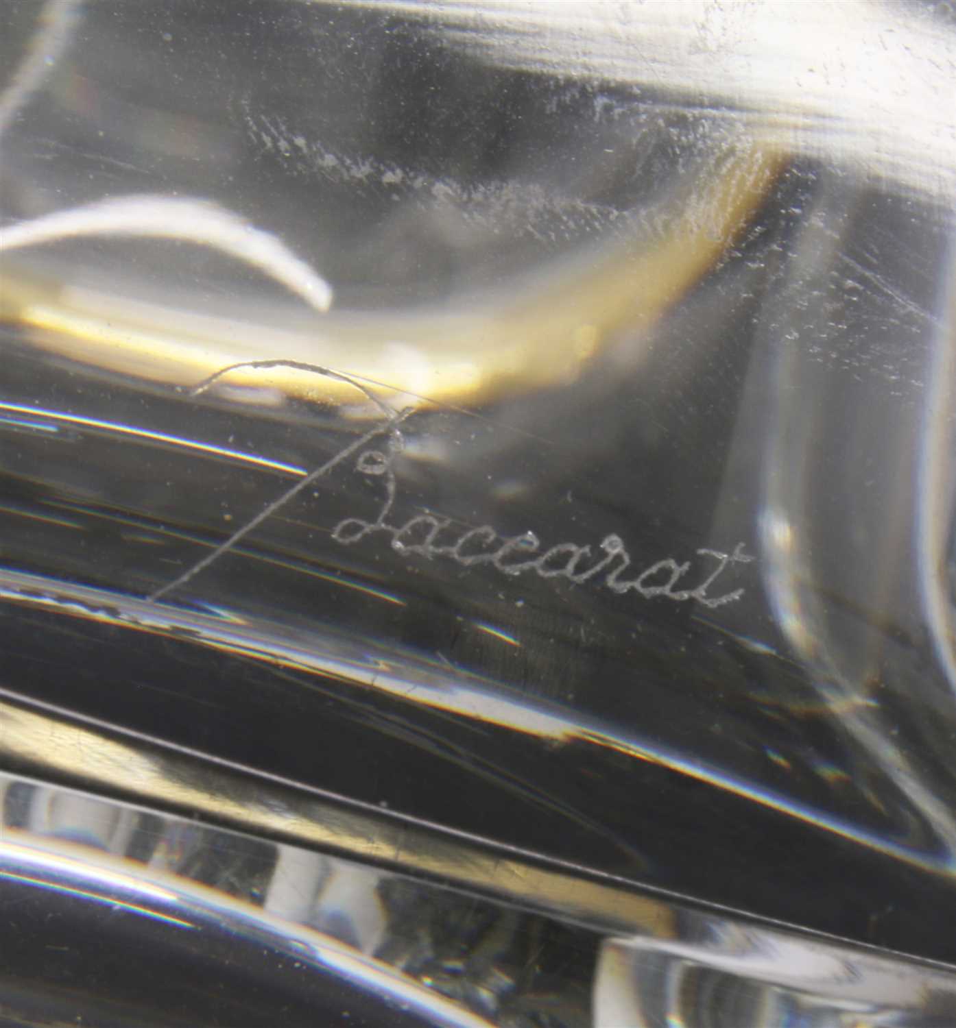 A Baccarat crystal champagne bucket, - Image 2 of 3