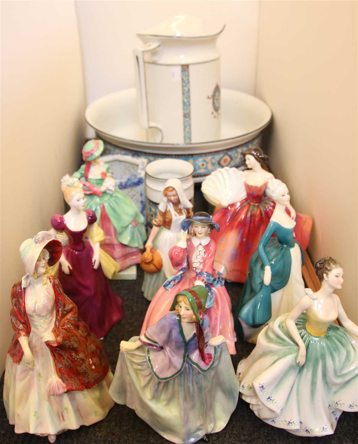 A large collection of Royal Doulton figures, - Image 2 of 2