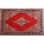 An Eastern rug,