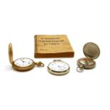 A Frenca GSTP chromium pocket watch,