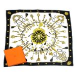 A Hermes scarf, 'Les Clefs'