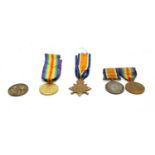 A First World War Service and Victory Medal,