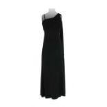 A Frank Usher full length black evening dress